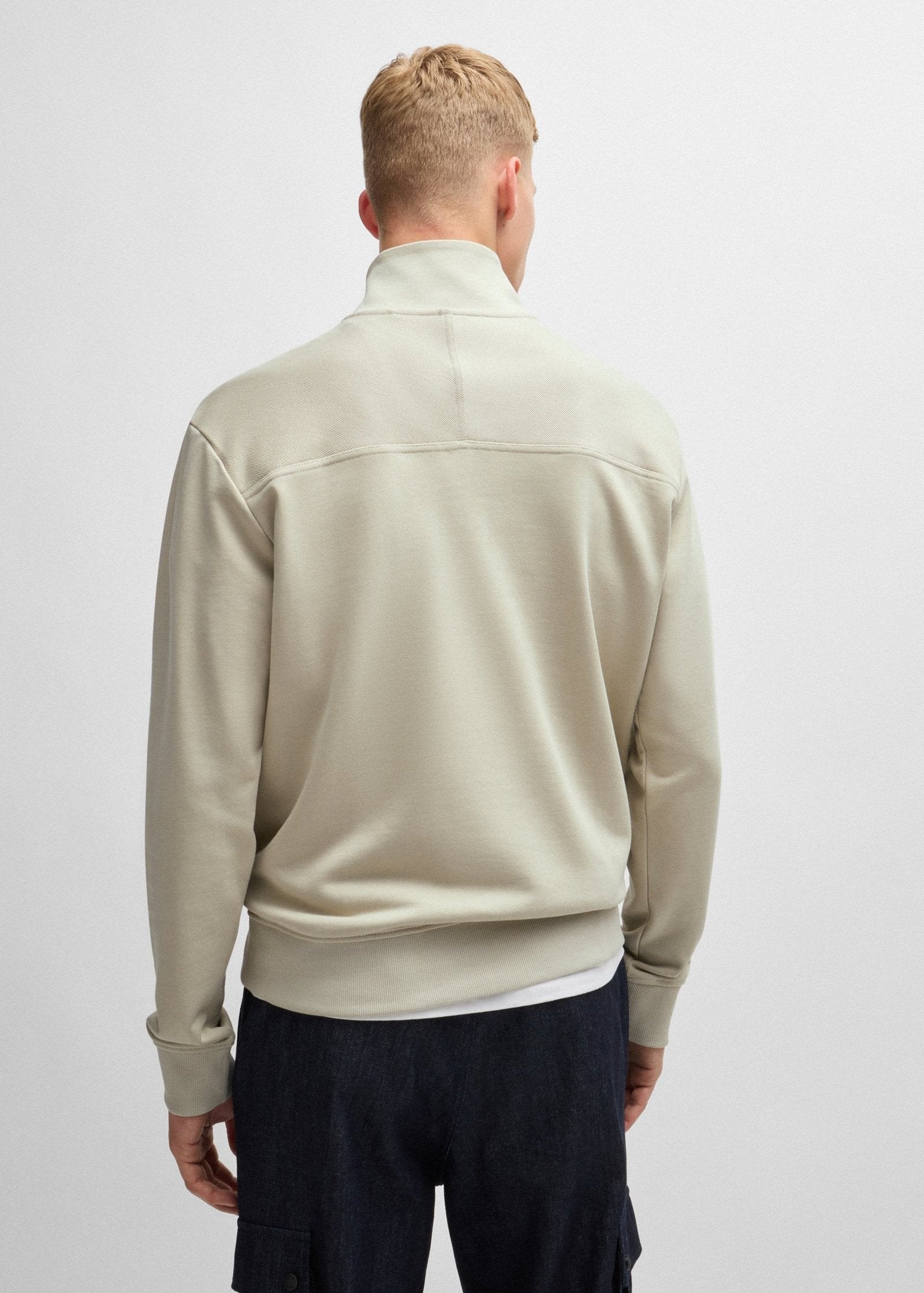 Sweat camionneur BOSS beige pour homme | Georgespaul