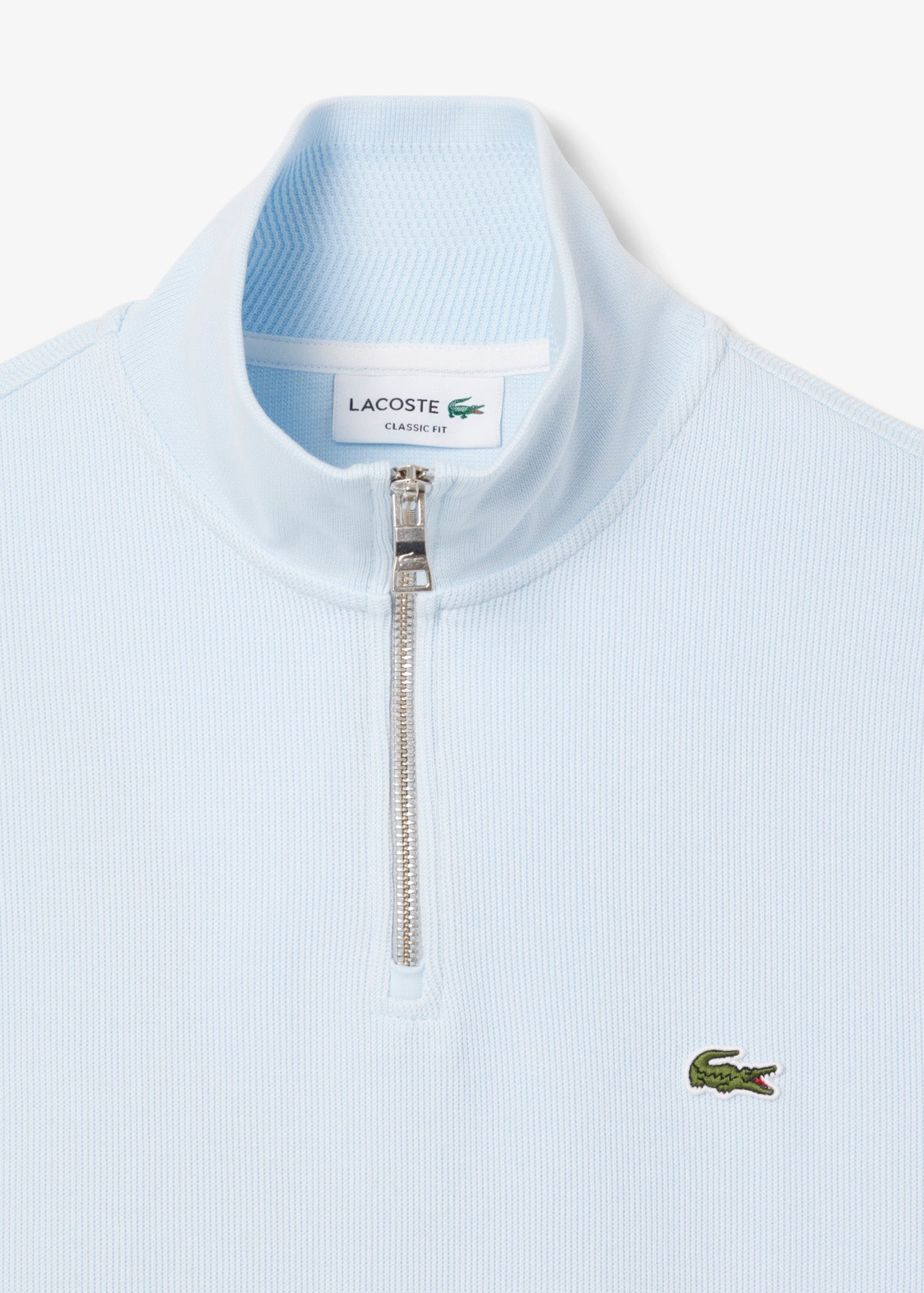 Sweat camionneur Lacoste bleu pour homme | Georgespaul