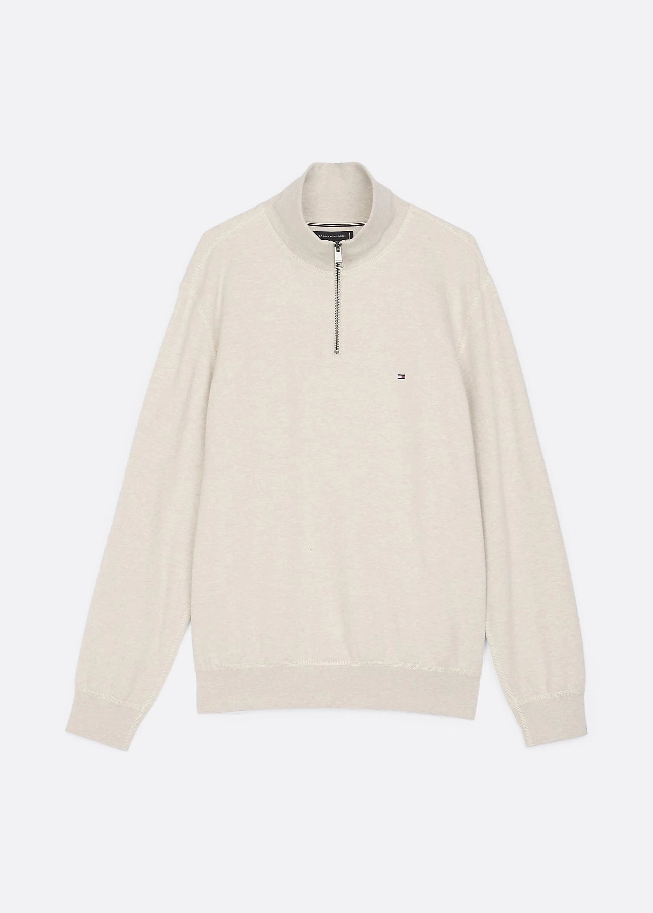 Sweat camionneur Tommy Hilfiger beige pour homme | Georgespaul 