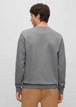 Afbeelding in Gallery-weergave laden, Sweat col rond bande tricolore BOSS gris
