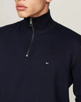 Pull camionneur Tommy Hilfiger marine | Georgespaul