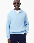 Sweat demi-zip Lacoste bleu - Georgespaul