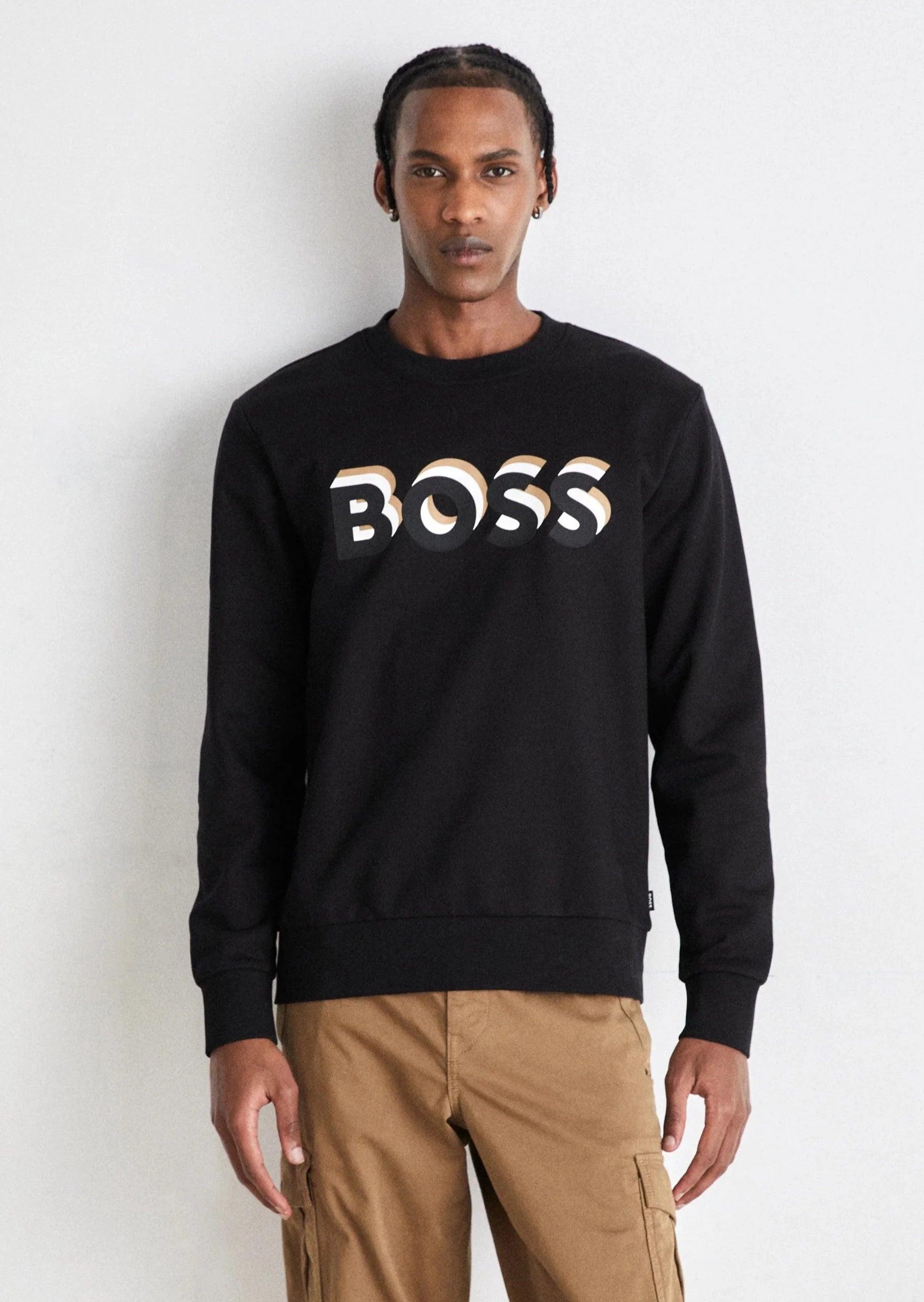 Sweat logo BOSS noir - Georgespaul