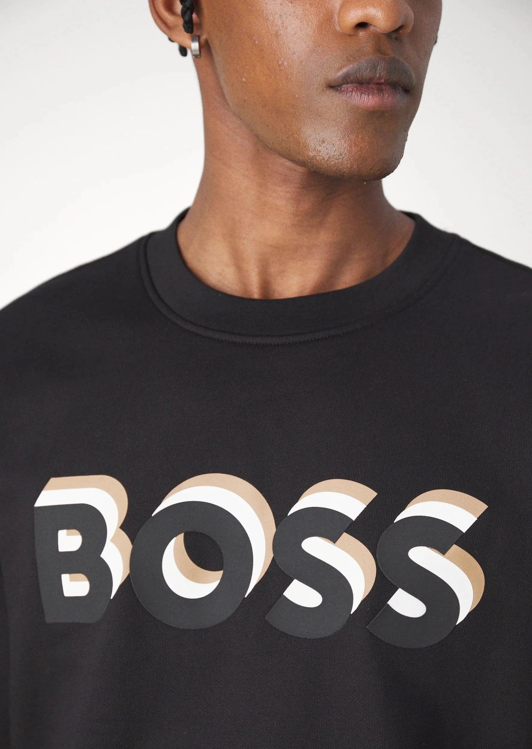 Sweat logo BOSS noir - Georgespaul