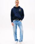 Sweatshirt Tommy Jeans marine pour homme | Georgespaul 