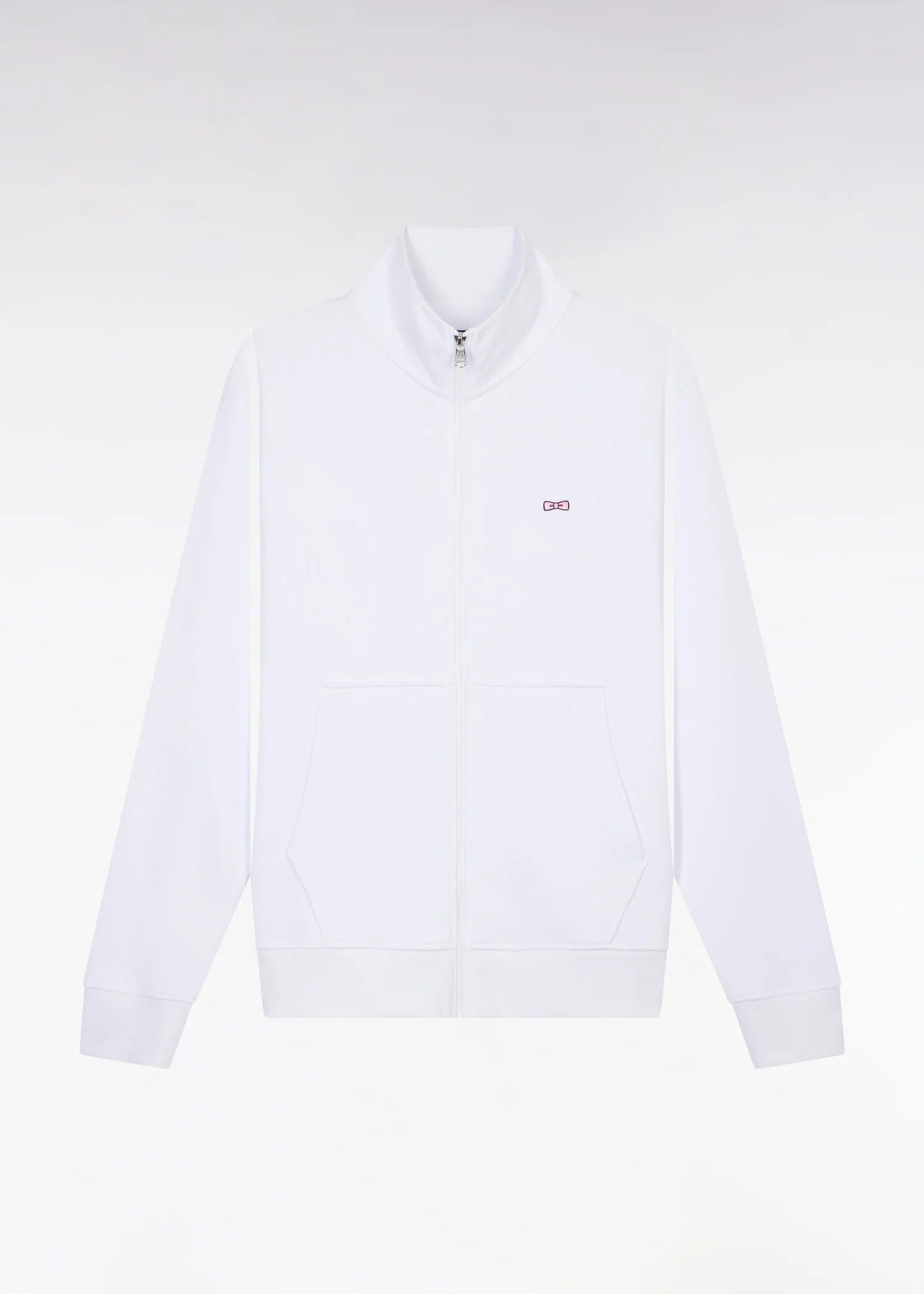 Sweat zippé Eden Park blanc pour homme | Georgespaul 