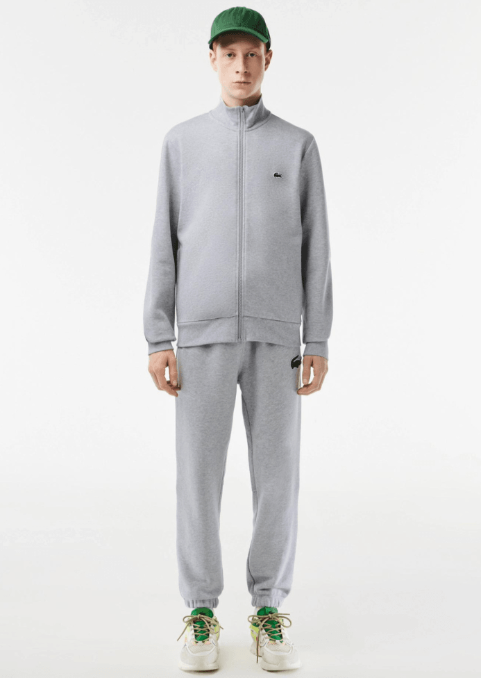 Sweat zippé Lacoste gris - Georgespaul