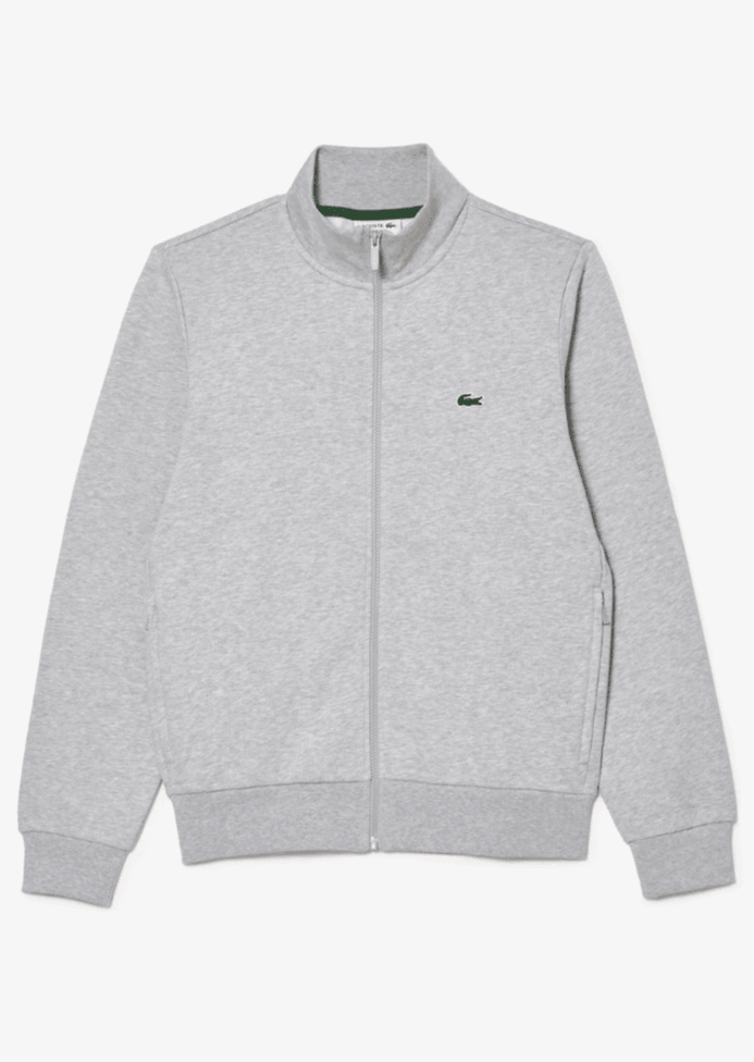 Sweat zippé Lacoste gris - Georgespaul