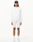 Sweat zippé à capuche Lacoste blanc - Georgespaul