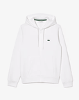 Sweat zippé à capuche Lacoste blanc - Georgespaul