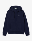 Sweat zippé à capuche Lacoste marine - Georgespaul