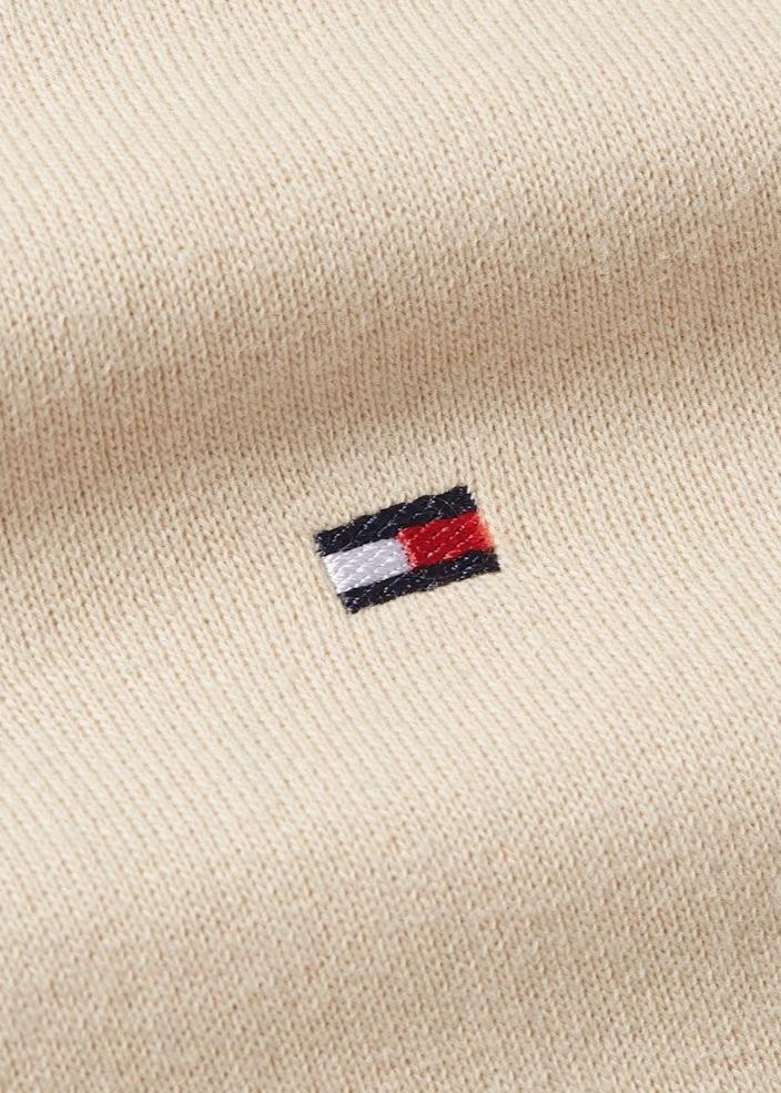 Sweat zippé à capuche Tommy Hilfiger beige pour femme | Georgespaul