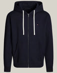 Sweat zippé à capuche Tommy Hilfiger marine pour homme | Georgespaul