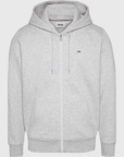 Sweat zippé à capuche Tommy Jeans gris - Georgespaul