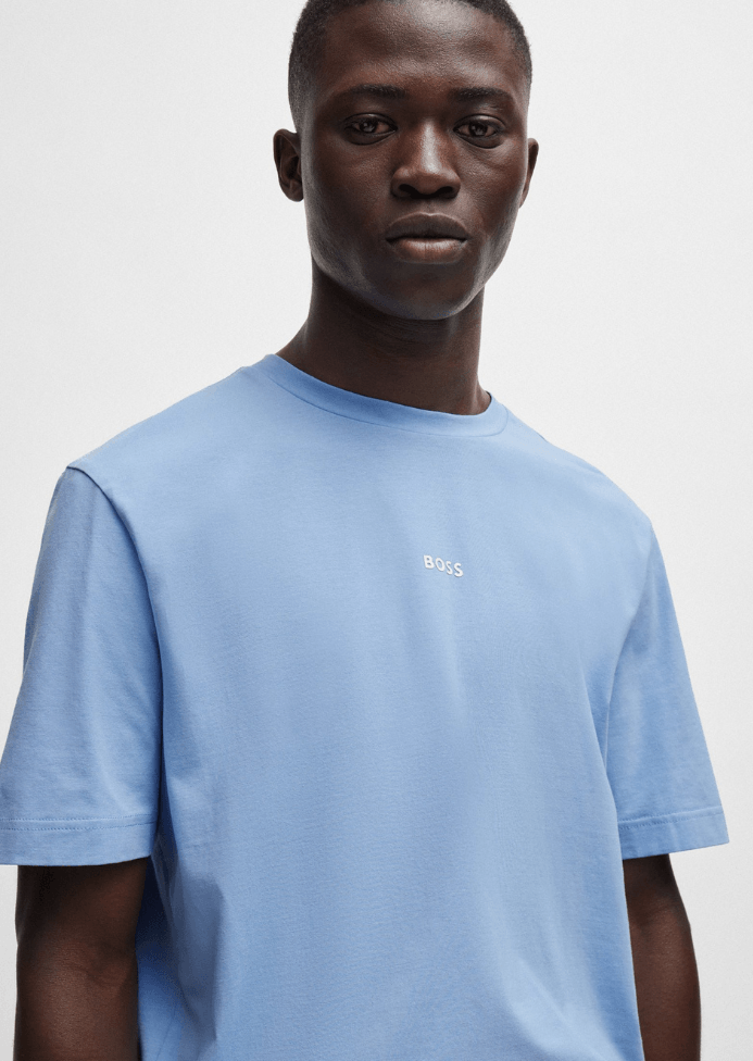 T-Shirt BOSS bleu - Georgespaul