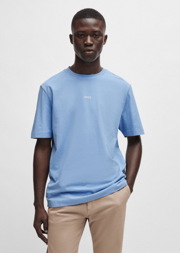 T-Shirt BOSS bleu - Georgespaul