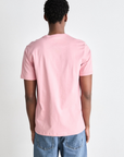 T-Shirt BOSS rose en coton pour homme | Georgespaul