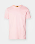 T-Shirt BOSS rose en coton pour homme | Georgespaul