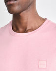 T-Shirt BOSS rose en coton pour homme | Georgespaul