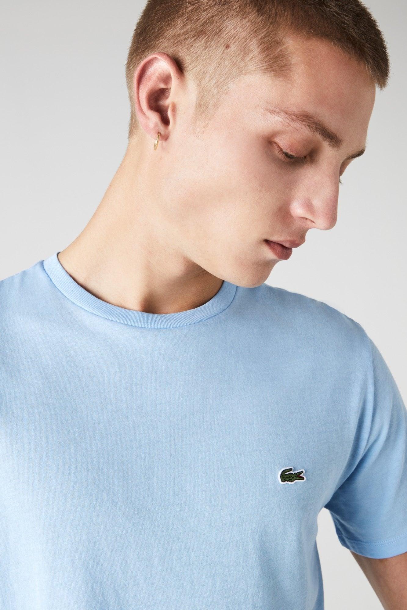 T-Shirt Lacoste bleu pour homme | Georgespaul