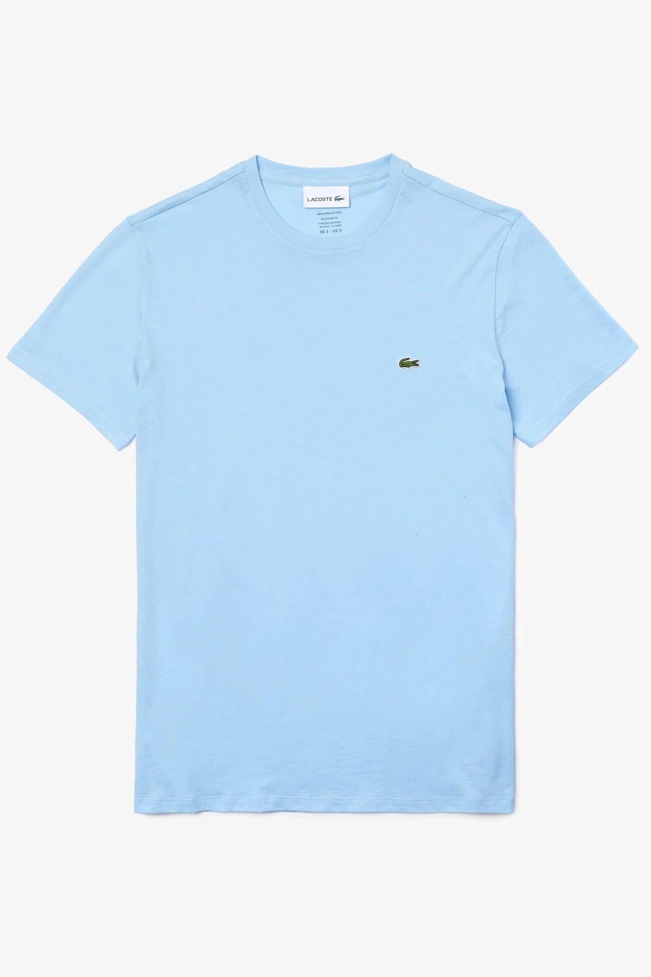 T-Shirt Lacoste bleu pour homme | Georgespaul