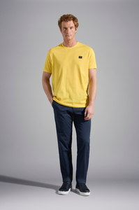 T-Shirt Paul & Shark jaune en coton bio
