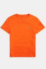 Laden Sie das Bild in den Galerie-Viewer, T-Shirt Ralph Lauren ajusté orange
