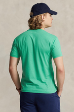 Laden Sie das Bild in den Galerie-Viewer, T-Shirt Ralph Lauren ajusté vert
