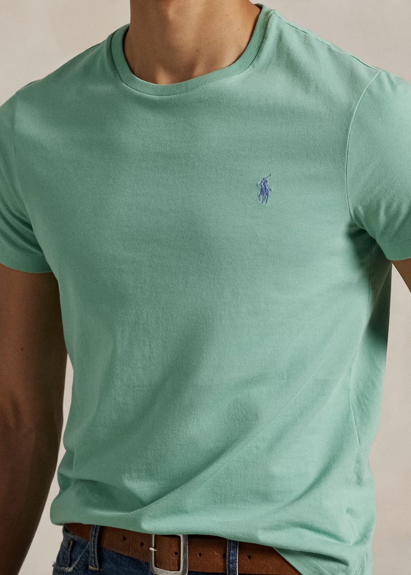 T-Shirt Ralph Lauren vert pour homme | Georgespaul 