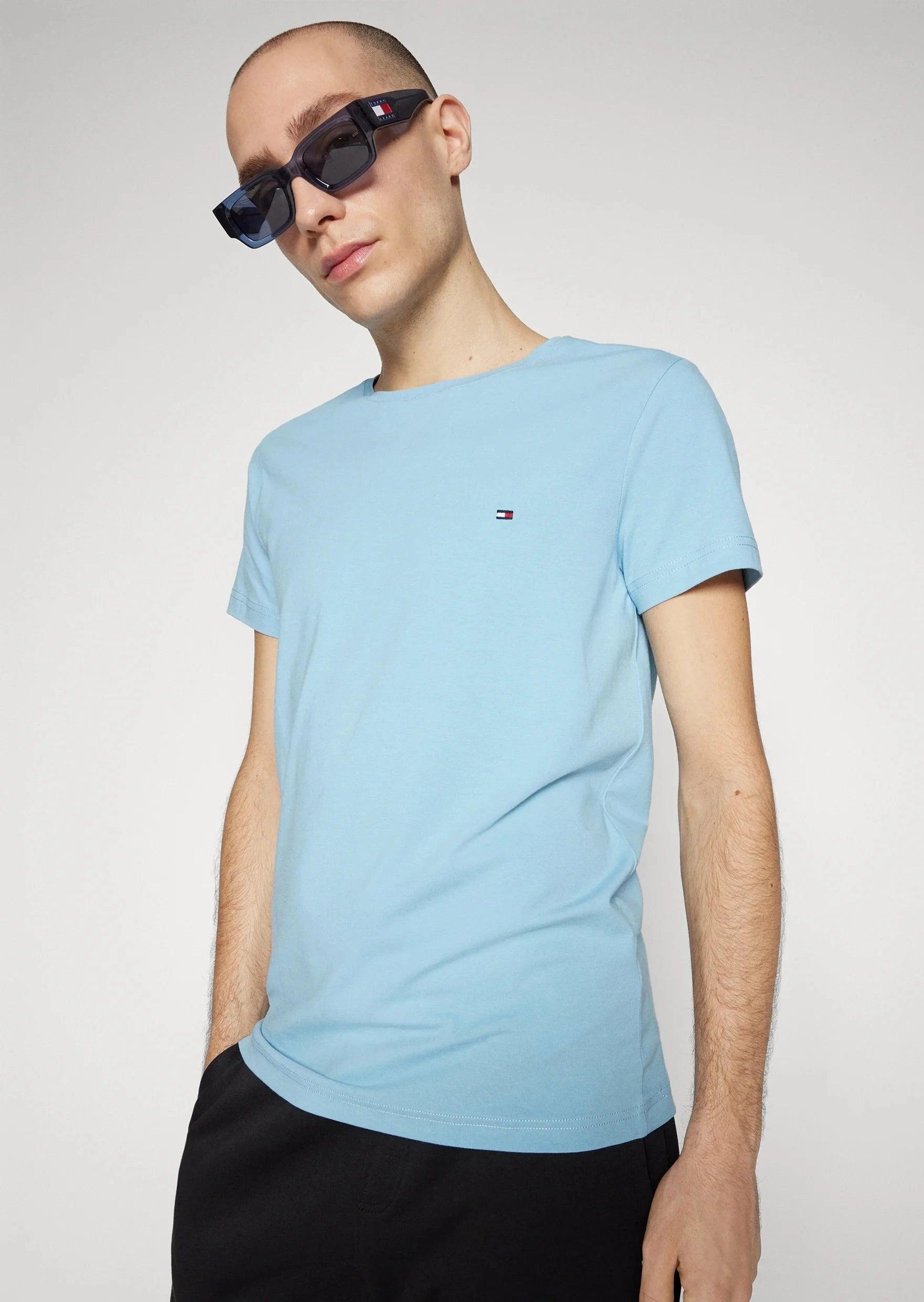 T-Shirt Tommy Hilfiger bleu - Georgespaul