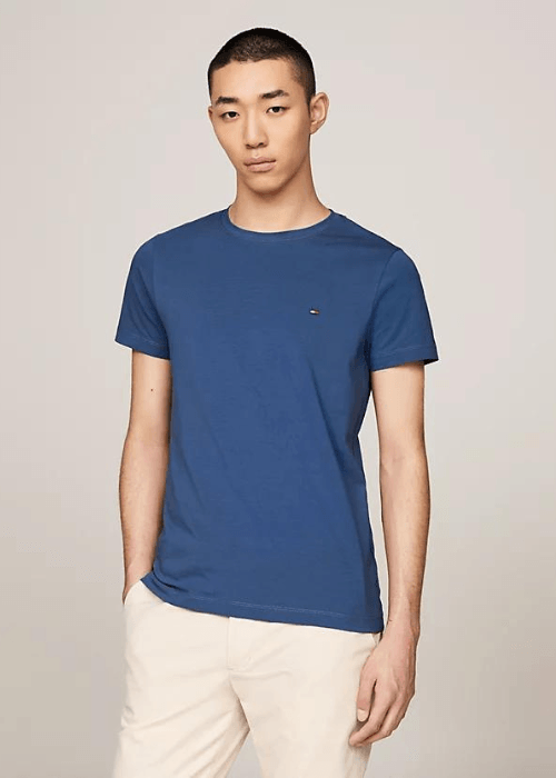 T-Shirt Tommy Hilfiger bleu - Georgespaul