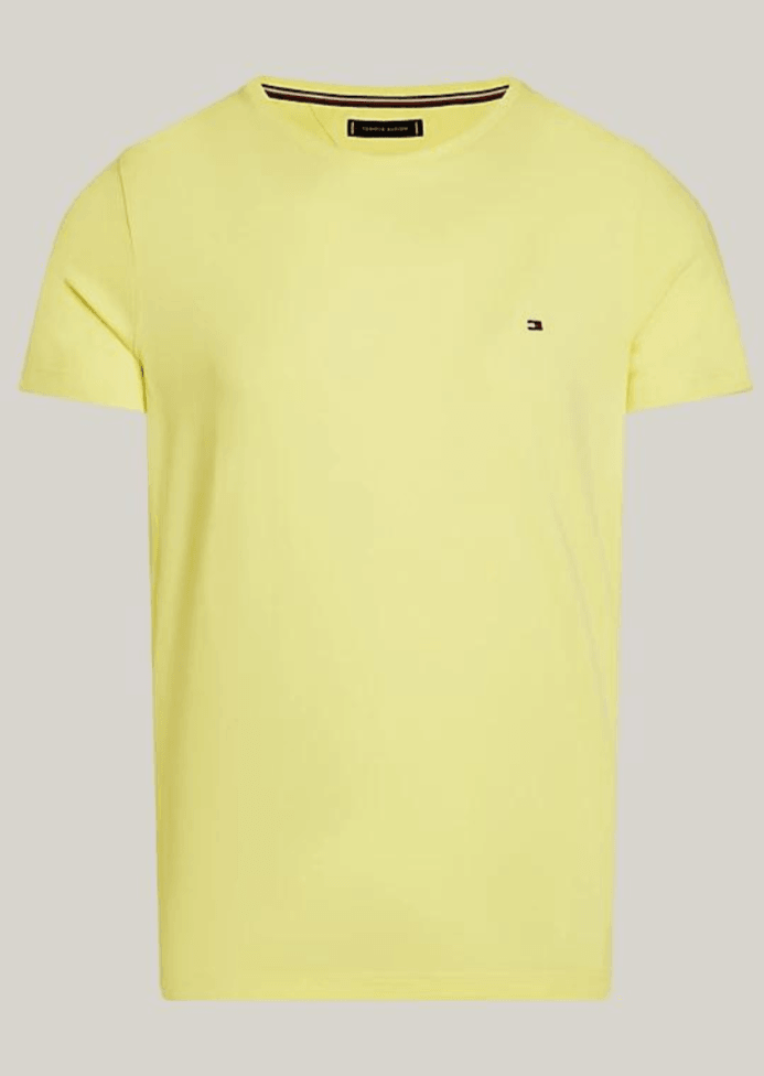 T-Shirt Tommy Hilfiger jaune - Georgespaul