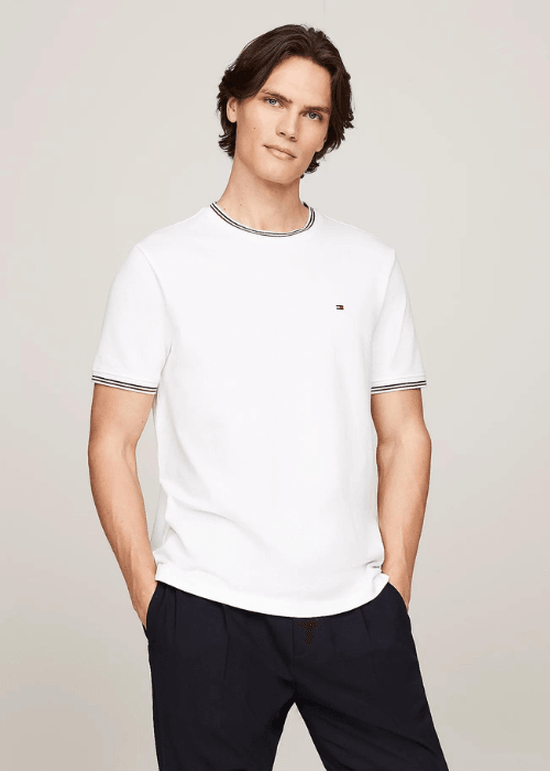 T-Shirt Tommy Hilfiger blanc - Georgespaul