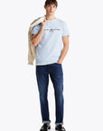 T-Shirt Tommy Hilfiger bleu pour homme | Georgespaul 