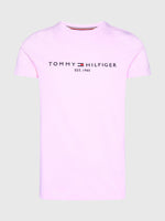 Laden Sie das Bild in den Galerie-Viewer, T-Shirt Tommy Hilfiger rose coton bio pour homme I Georgespaul
