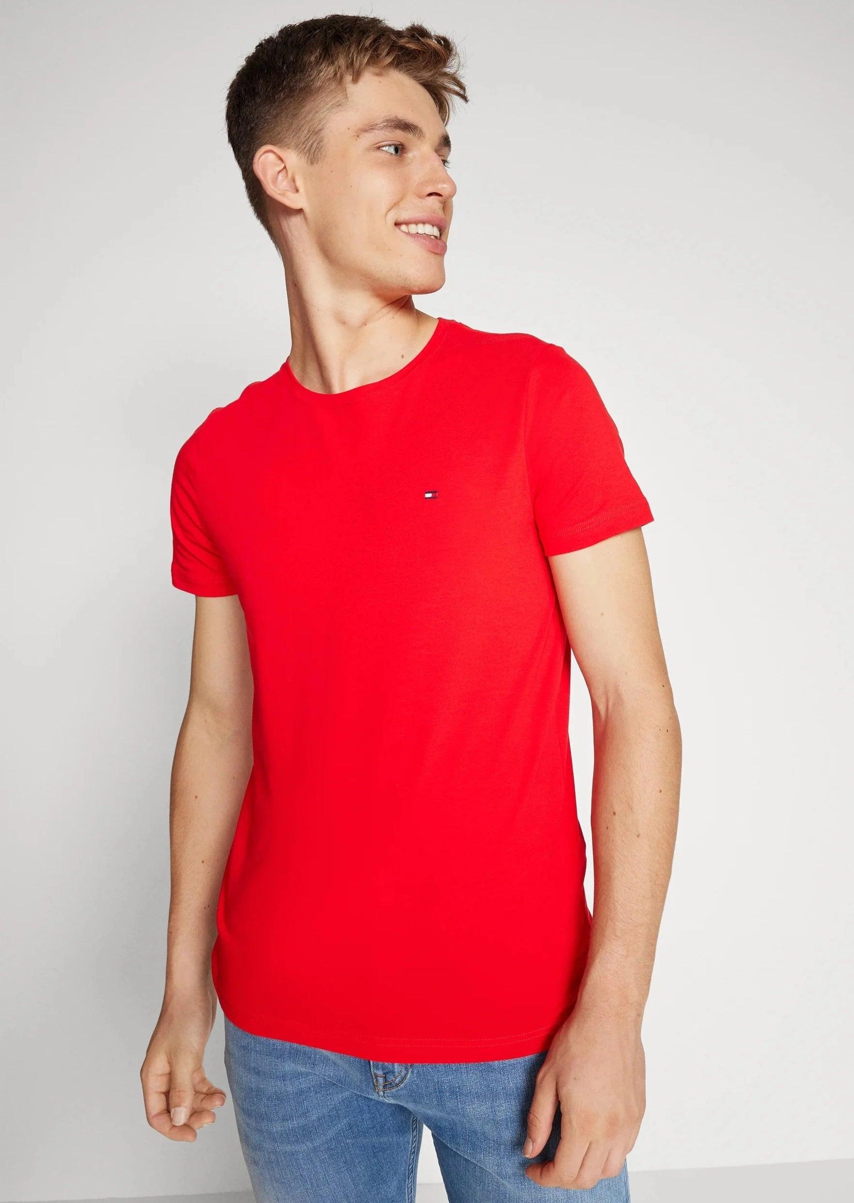 T-Shirt Tommy Hilfiger rouge - Georgespaul