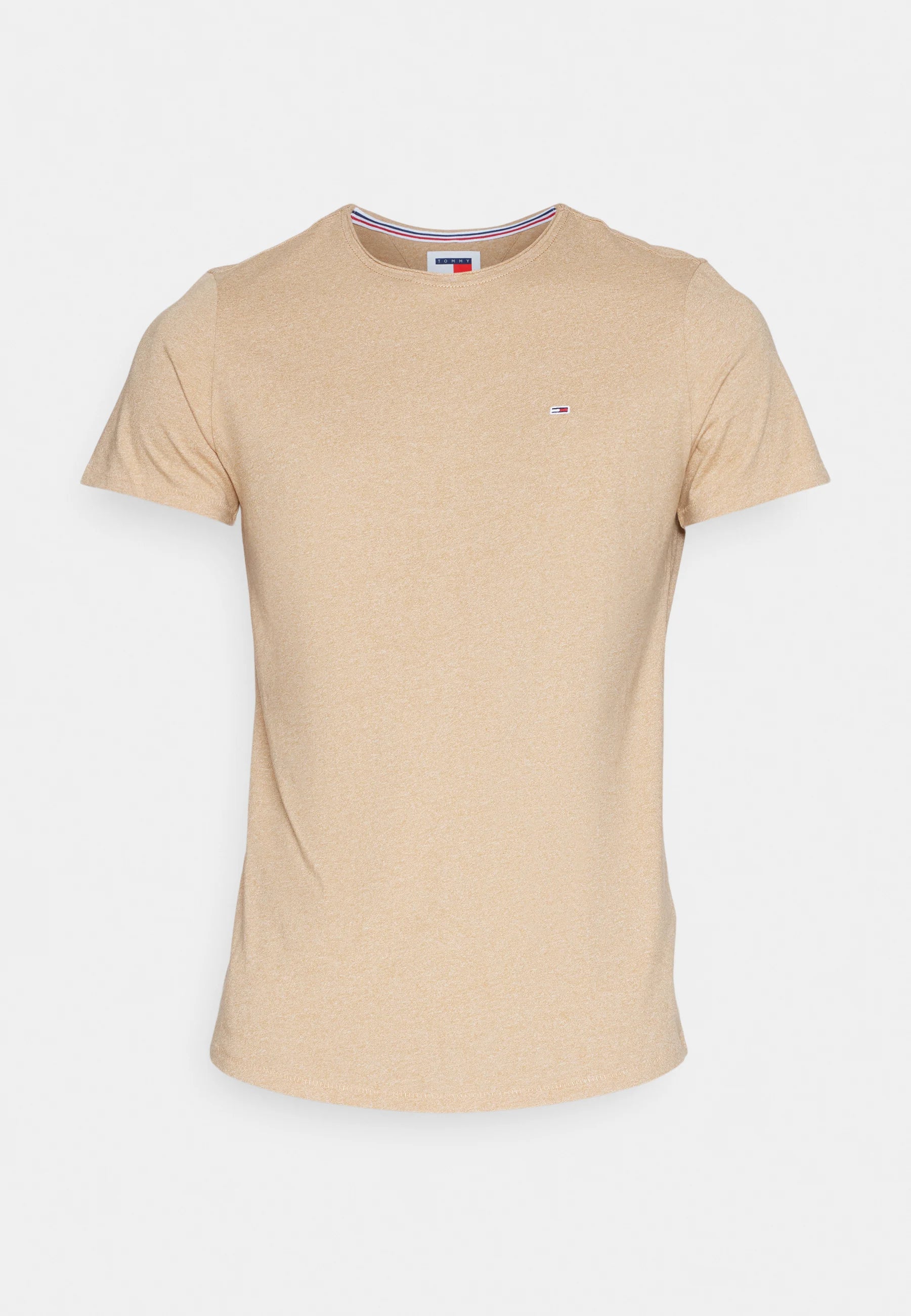 T-Shirt Tommy Jeans beige en coton bio | Georgespaul