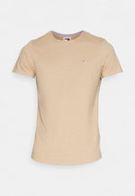 Afbeelding in Gallery-weergave laden, T-Shirt Tommy Jeans beige en coton bio | Georgespaul
