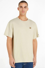 Afbeelding in Gallery-weergave laden, T-Shirt Tommy Jeans beige en coton bio
