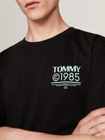 Charger l&#39;image dans la galerie, T-Shirt Tommy Jeans noir en coton bio | Georgespaul
