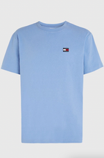 Afbeelding in Gallery-weergave laden, T-Shirt badge Tommy Jeans bleu clair en coton bio
