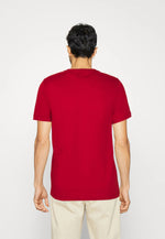 Afbeelding in Gallery-weergave laden, T-Shirt Tommy Hilfiger rouge en coton bio pour homme I Georgespaul

