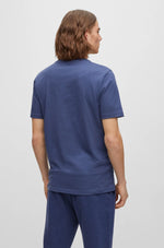 Afbeelding in Gallery-weergave laden, T-Shirt homme col rond BOSS marine en coton I Georgespaul
