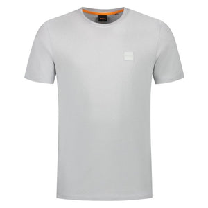T-Shirt col rond pour homme BOSS gris clair | Georgespaul