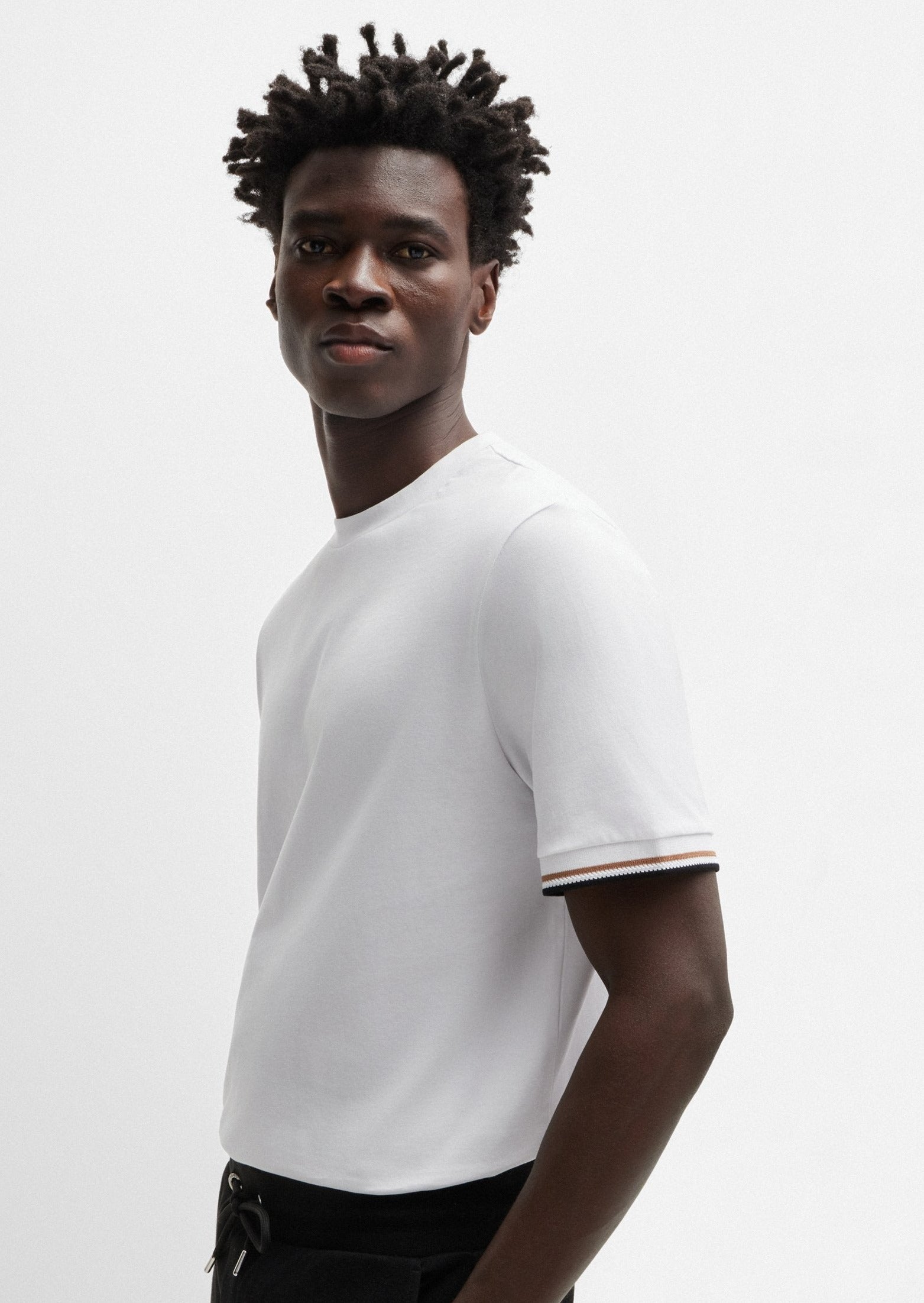 T-Shirt homme BOSS blanc | Georgespaul