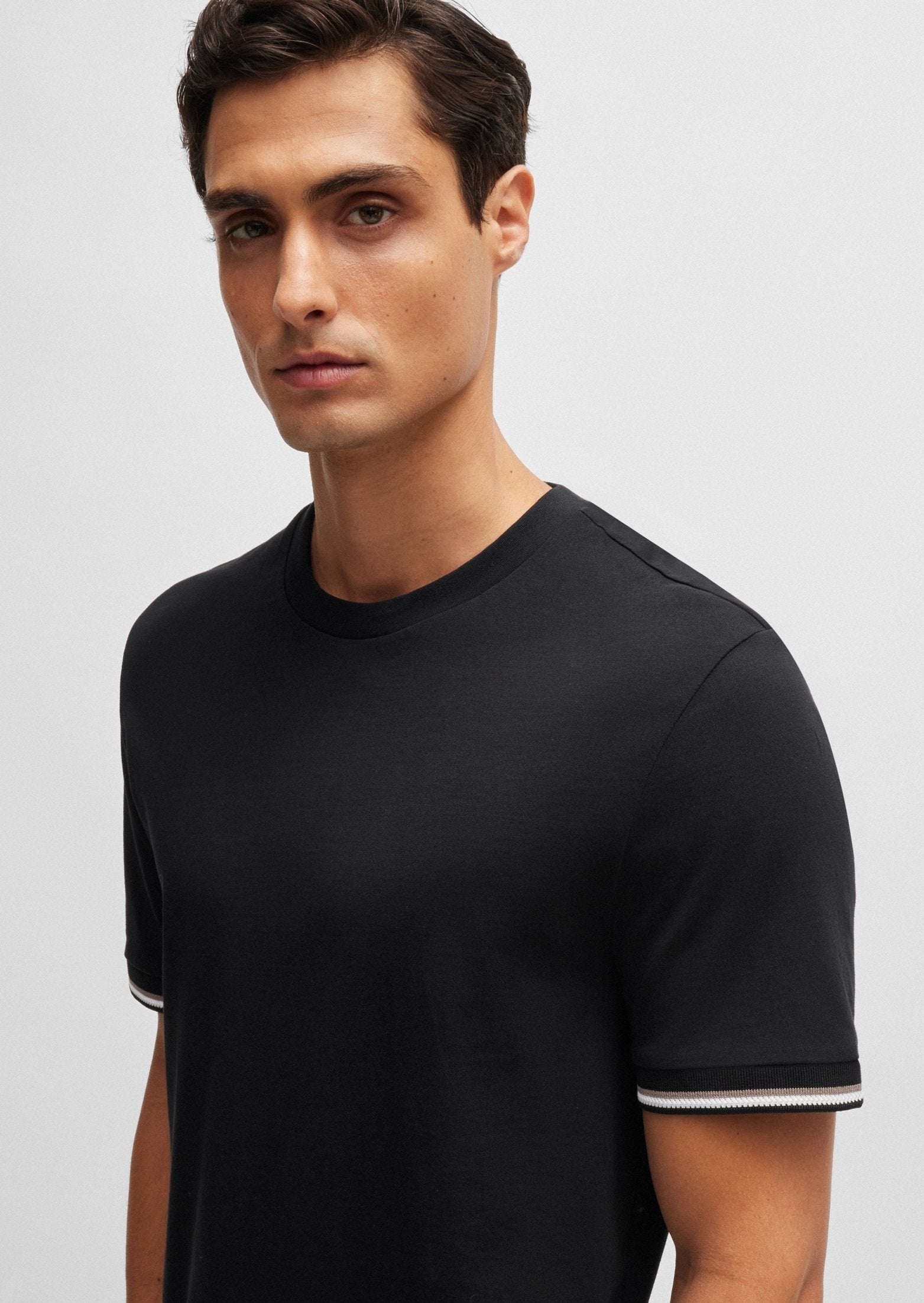 T-Shirt homme BOSS noir | Georgespaul