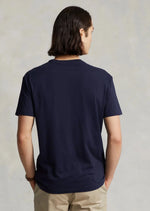 Laden Sie das Bild in den Galerie-Viewer, T-Shirt homme Ralph Lauren ajusté marine | Georgespaul

