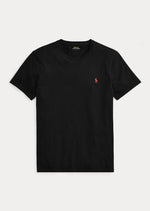 Laden Sie das Bild in den Galerie-Viewer, T-Shirt homme Ralph Lauren ajusté noir | Georgespaul
