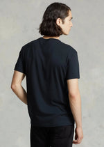 Afbeelding in Gallery-weergave laden, T-Shirt homme Ralph Lauren ajusté noir | Georgespaul
