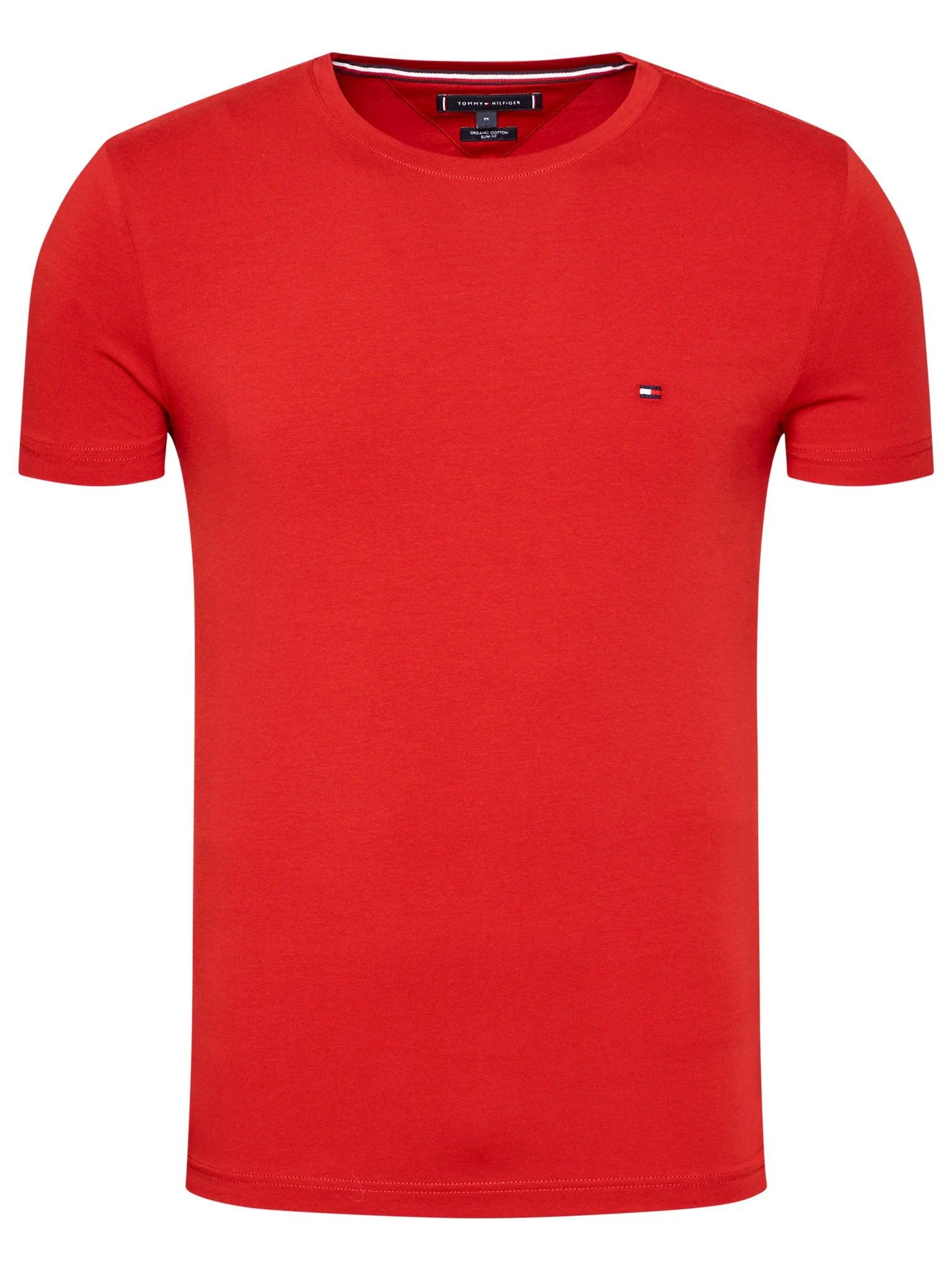 T-Shirt Tommy Hilfiger rouge - Georgespaul